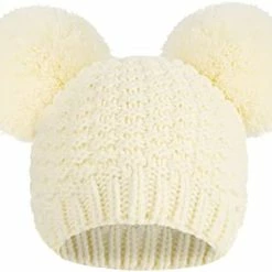 Coupon ๐งจ Livingston Winter Beanie Hats For ๐ฉ Women ๐ง Girls Cable Knit Soft Cute Beanie With Double Pompom Ears White ๐ 21 Coupon ๐งจ Livingston Winter Beanie Hats For ๐ฉ Women ๐ง Girls Cable Knit Soft Cute Beanie With Double Pompom Ears White ๐ -Men Skullies & Beanies Sales 317I2GcdhVL. AC