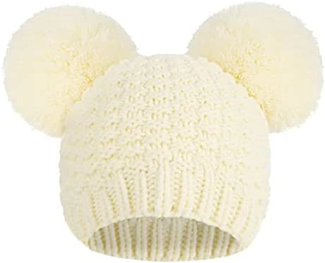 Coupon ๐งจ Livingston Winter Beanie Hats For ๐ฉ Women ๐ง Girls Cable Knit Soft Cute Beanie With Double Pompom Ears White ๐ 7 Coupon ๐งจ Livingston Winter Beanie Hats For ๐ฉ Women ๐ง Girls Cable Knit Soft Cute Beanie With Double Pompom Ears White ๐ - Image 5