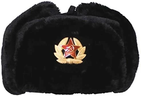 New β Loxdonz Ushanka Russian Military Hat With Ear Flaps And Soviet Badge, Trapper Ski Hat For Winter White π 7 New β Loxdonz Ushanka Russian Military Hat With Ear Flaps And Soviet Badge, Trapper Ski Hat For Winter White π - Image 5