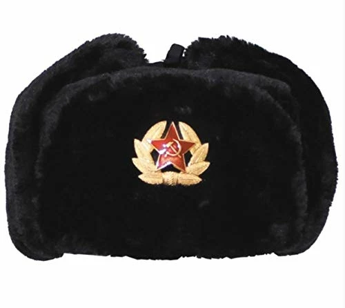 New β Loxdonz Ushanka Russian Military Hat With Ear Flaps And Soviet Badge, Trapper Ski Hat For Winter White π 3 New β Loxdonz Ushanka Russian Military Hat With Ear Flaps And Soviet Badge, Trapper Ski Hat For Winter White π