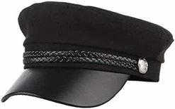 Best Pirce ✔️ S.CHARMA Chauffeur Hat For Men 👩 Women, Classic Vintage Newsboy Cap Costume Hats Z-army Green ⌛ -Men Skullies & Beanies Sales 319cBLYmUjL. AC