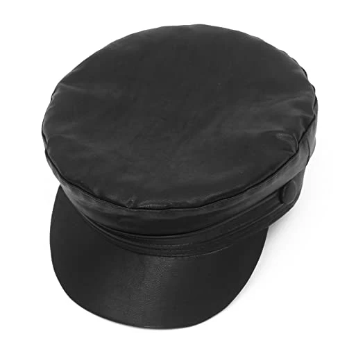 Coupon 👍 EOZY 👩 Women Fashion Newsboy Cap PU Leather Cabbie Sailor Fiddler Bakerboy Flat Gatsby Visor Beret Autumn Spring Winter Hats Black 🛒 4 Coupon 👍 EOZY 👩 Women Fashion Newsboy Cap PU Leather Cabbie Sailor Fiddler Bakerboy Flat Gatsby Visor Beret Autumn Spring Winter Hats Black 🛒 - Image 2