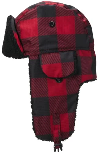 Best Pirce π Bass Creek Outfitters Men's Winter Hat - Ushanka Trapper Bomber Cap With Ear Flaps Red Plaid βοΈ 4 Best Pirce π Bass Creek Outfitters Men's Winter Hat - Ushanka Trapper Bomber Cap With Ear Flaps Red Plaid βοΈ - Image 3