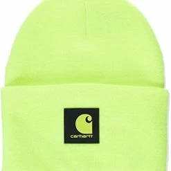 Cheap 🌟 Carhartt Exclusive Knit Logo Patch Beanie Brite Lime 🌟 -Men Skullies & Beanies Sales 31PM9ItHOmL. AC