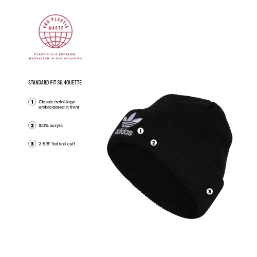 Hot Sale π Adidas Originals Trefoil Beanie Almost Light Blue/white π 4 Hot Sale π Adidas Originals Trefoil Beanie Almost Light Blue/white π - Image 2