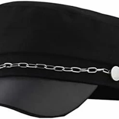 Buy ⌛ Brcus Men 👩 Women Yacht Captain Sailor Hat Newsboy Cabbie Baker Boy Peaked Beret Cap Navy 🤩 -Men Skullies & Beanies Sales 31dhj4j4YpL. AC