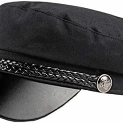 Buy ⌛ Brcus Men 👩 Women Yacht Captain Sailor Hat Newsboy Cabbie Baker Boy Peaked Beret Cap Navy 🤩 -Men Skullies & Beanies Sales 31eGHgWgCVL. AC