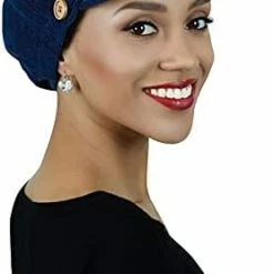 Hot Sale 🎁 Newsboy Cap For 👩 Women Cancer Headwear Chemo Hat Ladies Head Coverings Tweed Corduroy Chenille Black ❤️ -Men Skullies & Beanies Sales 31gtHZyxRCL. AC