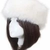 Cheapest ❤️ Tngan 👩 Women's Faux Fur Headband Soft Winter Cossack Russion Style Hat Cap Brown 🔥