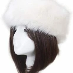 Cheapest ❤️ Tngan 👩 Women's Faux Fur Headband Soft Winter Cossack Russion Style Hat Cap Brown 🔥