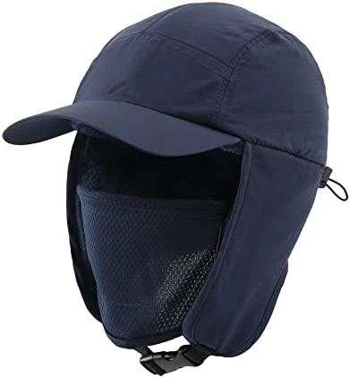 Flash Sale β¨ Home Prefer Waterproof Mens Winter Hat Fleece Lined Earflaps Visor Hat Face Cover Army Green π₯ 6 Flash Sale β¨ Home Prefer Waterproof Mens Winter Hat Fleece Lined Earflaps Visor Hat Face Cover Army Green π₯ - Image 4