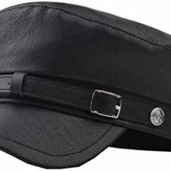 Cheapest 👍 Brcus 👩 Women Yacht Captain Sailor Hat PU Newsboy Cabbie Baker Boy Peaked Beret Cap Black#4 ⭐ -Men Skullies & Beanies Sales 31rdikS8gYL. AC