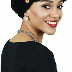 Top 10 💯 Hats Scarves & More Newsboy Cap For 👩 Women Cabbie Hat Cancer Headwear Chemo Head Coverings Brianna Denim Blue 🧨 -Men Skullies & Beanies Sales 31rnMnKB6rL. AC