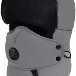Cheapest 🧨 Winter Trapper Hat For Men & 👩 Women, Trooper Hunting Russian Fur Hat With Ear Flap & Mask Ushanka Aviator Hat For Cold Weather Dark Blue 🎁 -Men Skullies & Beanies Sales 31vSM3NYNuL. AC