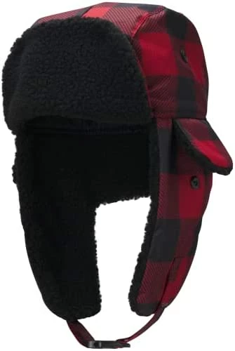 Best Pirce π Bass Creek Outfitters Men's Winter Hat - Ushanka Trapper Bomber Cap With Ear Flaps Red Plaid βοΈ 7 Best Pirce π Bass Creek Outfitters Men's Winter Hat - Ushanka Trapper Bomber Cap With Ear Flaps Red Plaid βοΈ - Image 6