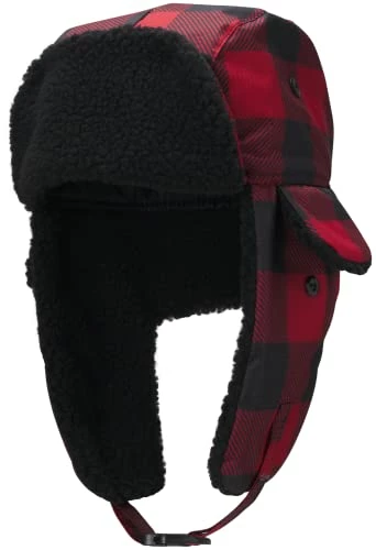 Best Pirce π Bass Creek Outfitters Men's Winter Hat - Ushanka Trapper Bomber Cap With Ear Flaps Red Plaid βοΈ 2 Best Pirce π Bass Creek Outfitters Men's Winter Hat - Ushanka Trapper Bomber Cap With Ear Flaps Red Plaid βοΈ