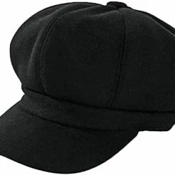 Wholesale 🧨 Women Newsboy Caps Warm Visor Beret Hat Cozy Trendy Vintage Cabbie Hat For Ladies 👧 Girls Beige 🔔 -Men Skullies & Beanies Sales 31xG1 mwCL. AC