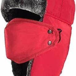 Best Pirce 🥰 Mysuntown Winter Hats For 👩 Women And Men, Winter Hat Trapper Hat Ushanka, Ear Flap Chin Strap And Windproof Mask. Grey 🎁 -Men Skullies & Beanies Sales 4110cs4UBhL. AC