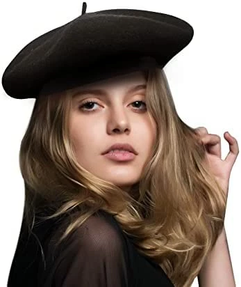 New β¨ Womens Newsboy Cap Wool Winter Hats Baker Boy Hats Adjustable For Ladies Black-5 π 4 New β¨ Womens Newsboy Cap Wool Winter Hats Baker Boy Hats Adjustable For Ladies Black-5 π - Image 2