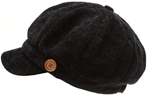 Deals ๐ MIRMARU ๐ฉ Women's Classic Visor Baker Boy Cap Newsboy Cabbie Winter Cozy Hat With Comfort Elastic Back Brushed Jersey Knit Navy ๐ 9 Deals ๐ MIRMARU ๐ฉ Women's Classic Visor Baker Boy Cap Newsboy Cabbie Winter Cozy Hat With Comfort Elastic Back Brushed Jersey Knit Navy ๐ - Image 7