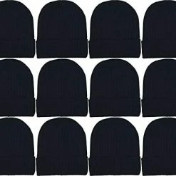 Cheapest 🌟 12 Pack Winter Beanie Hats For Men 👩 Women, Warm Cozy Knitted Cuffed Skull Cap, Wholesale 12 Pack Gray 🌟 -Men Skullies & Beanies Sales 414hWPG6HmL. AC