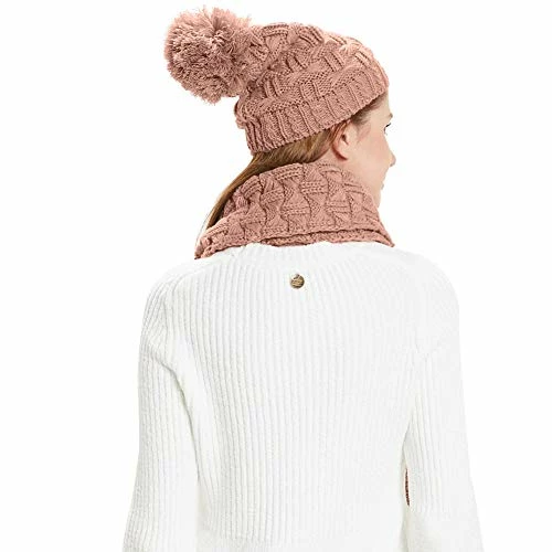 Cheapest βοΈ HANERDUN π© Women π§ Girls Fashion Winter Warm Knitted Hat Beanie Hat Scarf Set Dark Gray π 3 Cheapest βοΈ HANERDUN π© Women π§ Girls Fashion Winter Warm Knitted Hat Beanie Hat Scarf Set Dark Gray π - Image 2