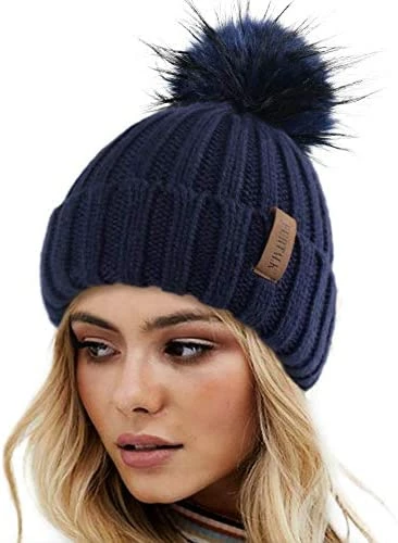 Best deal π FURTALK π© Womens Winter Knitted Beanie Hat With Faux Fur Pom Warm Knit Skull Cap Beanie For π© Womenβ¦ 01-black π₯° 12 Best deal π FURTALK π© Womens Winter Knitted Beanie Hat With Faux Fur Pom Warm Knit Skull Cap Beanie For π© Womenβ¦ 01-black π₯° - Image 10