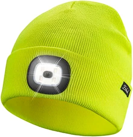 Cheap ✨ Etsfmoa Unisex Beanie Hat With The Light Gifts For Men Dad Father USB Rechargeable Caps Olive Green ⌛ 11 Cheap ✨ Etsfmoa Unisex Beanie Hat With The Light Gifts For Men Dad Father USB Rechargeable Caps Olive Green ⌛ - Image 9
