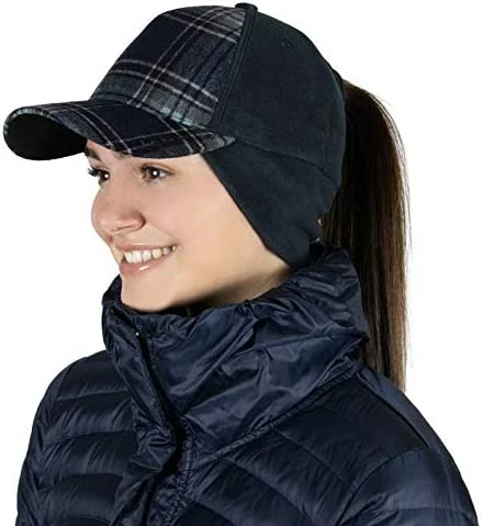 Best reviews of π TrailHeads π© Women's Winter Ponytail Hat | Trucker Hat With Drop Down Ear Warmers Blue Plaid β 4 Best reviews of π TrailHeads π© Women's Winter Ponytail Hat | Trucker Hat With Drop Down Ear Warmers Blue Plaid β - Image 2