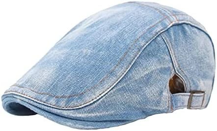 Hot Sale ๐ Maxpetus Denim ๐ฉ Women's Berets, Newsboy Hats, Chauffeur Hats Light Blue ๐คฉ 7 Hot Sale ๐ Maxpetus Denim ๐ฉ Women's Berets, Newsboy Hats, Chauffeur Hats Light Blue ๐คฉ - Image 5