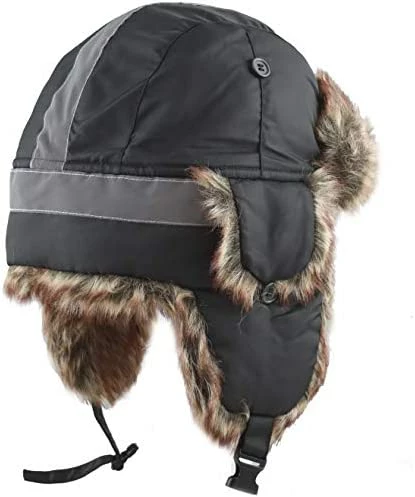 Outlet π The Hat Depot Winter Bomber Safety Reflective Faux Fur Aviator Kids & Adult Trapper Hat Snow Ski Trooper Hat 1. Plain - Blaze Orange π 14 Outlet π The Hat Depot Winter Bomber Safety Reflective Faux Fur Aviator Kids & Adult Trapper Hat Snow Ski Trooper Hat 1. Plain - Blaze Orange π - Image 12