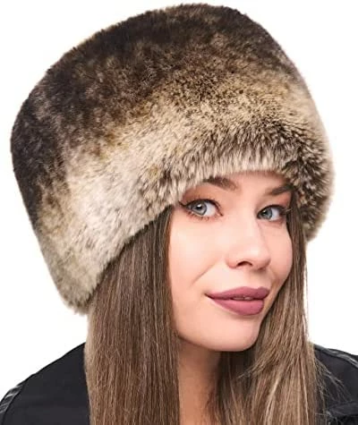 Flash Sale π Futrzane Russian Faux Fur Hat For π© Women - Like Real Fur - Comfy Cossack Style Navy Blue Raccoon βοΈ 6 Flash Sale π Futrzane Russian Faux Fur Hat For π© Women - Like Real Fur - Comfy Cossack Style Navy Blue Raccoon βοΈ - Image 4