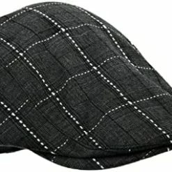 Budget ✨ Newsboy Cap Flat Top Cotton Beret Adjustable Plaid Beret Irish Taxi Driver Ivy Driving Hunting Cap For Men 👩 Women Daily Use Brown 🧨 -Men Skullies & Beanies Sales 419w5MQIt8L. AC
