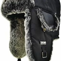 Cheapest 🤩 Fur Winter Trapper Hat,Taslon Faux Fur Aviator Ski Trapper Trooper Pilot Hat,Snow Eskimo Hat With Ear Flaps For Men & 👩 Women Orange 😀 -Men Skullies & Beanies Sales 41AuMrbsjCL. AC