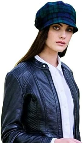 Top 10 ✨ Mucros Weavers Newsboy Hat For 👩 Women Irish Cap Made In Ireland Pink Tartan 🥰 4 Top 10 ✨ Mucros Weavers Newsboy Hat For 👩 Women Irish Cap Made In Ireland Pink Tartan 🥰 - Image 2