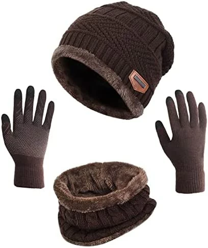 Top 10 ๐ฅฐ HINDAWI Winter Hat Scarf Gloves Slouchy Beanie Snow Knit Skull Cap Touch Screen Mittens Circle Scarves For ๐ฉ Women Hat+scarf+gloves (black) ๐ 8 Top 10 ๐ฅฐ HINDAWI Winter Hat Scarf Gloves Slouchy Beanie Snow Knit Skull Cap Touch Screen Mittens Circle Scarves For ๐ฉ Women Hat+scarf+gloves (black) ๐ - Image 6