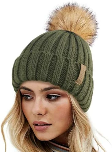 Best deal π FURTALK π© Womens Winter Knitted Beanie Hat With Faux Fur Pom Warm Knit Skull Cap Beanie For π© Womenβ¦ 01-black π₯° 15 Best deal π FURTALK π© Womens Winter Knitted Beanie Hat With Faux Fur Pom Warm Knit Skull Cap Beanie For π© Womenβ¦ 01-black π₯° - Image 13