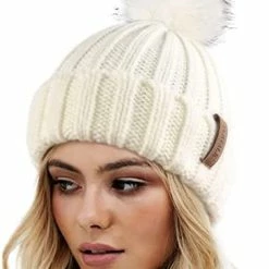 Best deal π FURTALK π© Womens Winter Knitted Beanie Hat With Faux Fur Pom Warm Knit Skull Cap Beanie For π© Womenβ¦ 01-black π₯° 22 Best deal π FURTALK π© Womens Winter Knitted Beanie Hat With Faux Fur Pom Warm Knit Skull Cap Beanie For π© Womenβ¦ 01-black π₯° -Men Skullies & Beanies Sales 41IM23bC2NL. AC