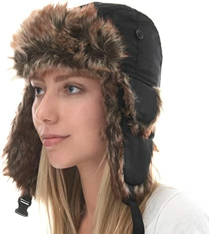 Outlet π The Hat Depot Winter Bomber Safety Reflective Faux Fur Aviator Kids & Adult Trapper Hat Snow Ski Trooper Hat 1. Plain - Blaze Orange π 3 Outlet π The Hat Depot Winter Bomber Safety Reflective Faux Fur Aviator Kids & Adult Trapper Hat Snow Ski Trooper Hat 1. Plain - Blaze Orange π