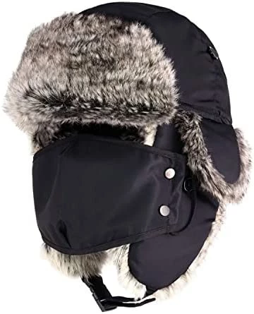 Outlet π CHOK.LIDS Waterproof Winter Trapper Bomber Hats Unisex Premium Strength Ushanka Ear Flap Chin Strap Cold Weather Outdoor London Grey βοΈ 4 Outlet π CHOK.LIDS Waterproof Winter Trapper Bomber Hats Unisex Premium Strength Ushanka Ear Flap Chin Strap Cold Weather Outdoor London Grey βοΈ - Image 2