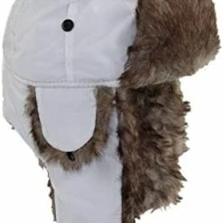 Wholesale ⌛ ASWER Trapper Warm Russian Trooper Hat Winter Skiing Cap 👩 Women Men Windproof White ⭐ -Men Skullies & Beanies Sales 41JoXuny0iL. AC