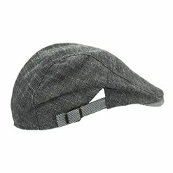 Budget ✨ Newsboy Cap Flat Top Cotton Beret Adjustable Plaid Beret Irish Taxi Driver Ivy Driving Hunting Cap For Men 👩 Women Daily Use Brown 🧨 -Men Skullies & Beanies Sales 41Kf3ExATwL