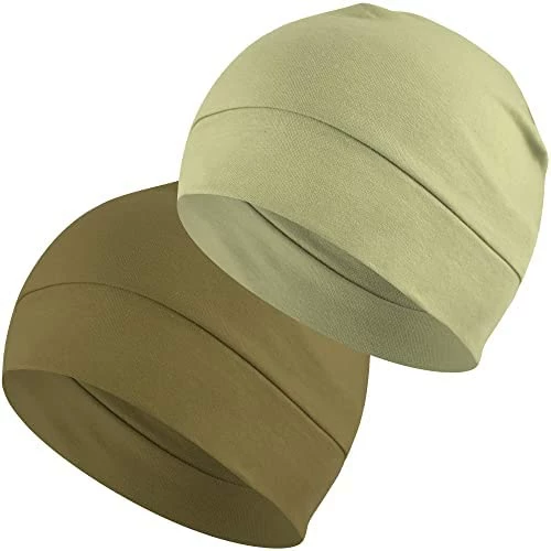 Brand new βοΈ Headshion Skull Caps For Men π© Women, Multi-Pack Multifunctional Headwear Bike Hard Hat Helmet Liner Beanie Sleep Caps 01 Orchid Pink & Brook Green (cotton) π₯° 7 Brand new βοΈ Headshion Skull Caps For Men π© Women, Multi-Pack Multifunctional Headwear Bike Hard Hat Helmet Liner Beanie Sleep Caps 01 Orchid Pink & Brook Green (cotton) π₯° - Image 5