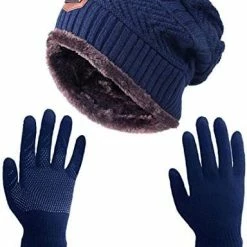 Outlet 🔔 HINDAWI Winter Slouchy Beanie Gloves For 👩 Women Knit Hats Skull Caps Touch Screen Mittens Hat+gloves (brown) 🔥 24 Outlet 🔔 HINDAWI Winter Slouchy Beanie Gloves For 👩 Women Knit Hats Skull Caps Touch Screen Mittens Hat+gloves (brown) 🔥 -Men Skullies & Beanies Sales 41LxC4H20L. AC