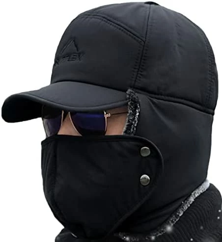 Promo βοΈ Winter 3 In 1 Thermal Fur Lined Trapper Bomber Hat With Ear Flap Face Warmer Windproof βΎ Baseball Ski Cap 3-in-1 Grey 𧨠3 Promo βοΈ Winter 3 In 1 Thermal Fur Lined Trapper Bomber Hat With Ear Flap Face Warmer Windproof βΎ Baseball Ski Cap 3-in-1 Grey π§¨