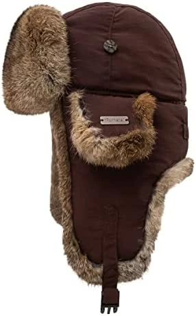 Cheap β Winter Trapper Hat For Men π© Women 100% Real Rabbit Fur Russian Fur Winter Ushanka Hat Men Aviator Bomber Hat Mens Trapper Hat Black-2 π₯° 4 Cheap β Winter Trapper Hat For Men π© Women 100% Real Rabbit Fur Russian Fur Winter Ushanka Hat Men Aviator Bomber Hat Mens Trapper Hat Black-2 π₯° - Image 2