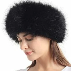 Deals βοΈ Faux Fur Headband With Elastic For π© Women's Winter Earwarmer Earmuff White With Kgb βοΈ