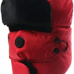 Discount 🎉 Trooper Trapper Hat W/Face Mask Windproof Water Resistant Winter Russian Hat Black 🎉 -Men Skullies & Beanies Sales 41RnhPfY1fL. AC