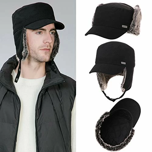 Coupon π Jeff & Aimy Unisex Winter Elmer Fudd Earflap Trapper Hunting Ski Hat βΎ Baseball Cap 54-62CM 92680-navy β¨ 5 Coupon π Jeff & Aimy Unisex Winter Elmer Fudd Earflap Trapper Hunting Ski Hat βΎ Baseball Cap 54-62CM 92680-navy β¨ - Image 3
