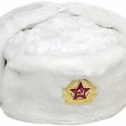 New β Loxdonz Ushanka Russian Military Hat With Ear Flaps And Soviet Badge, Trapper Ski Hat For Winter White π 13 New β Loxdonz Ushanka Russian Military Hat With Ear Flaps And Soviet Badge, Trapper Ski Hat For Winter White π -Men Skullies & Beanies Sales 41SwfM 7c7L. AC